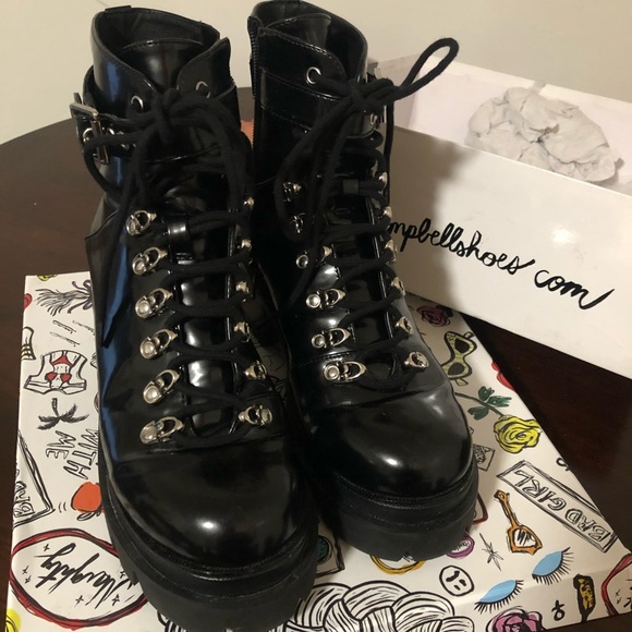 Jeffrey Campbell Czech Boots Size 9 